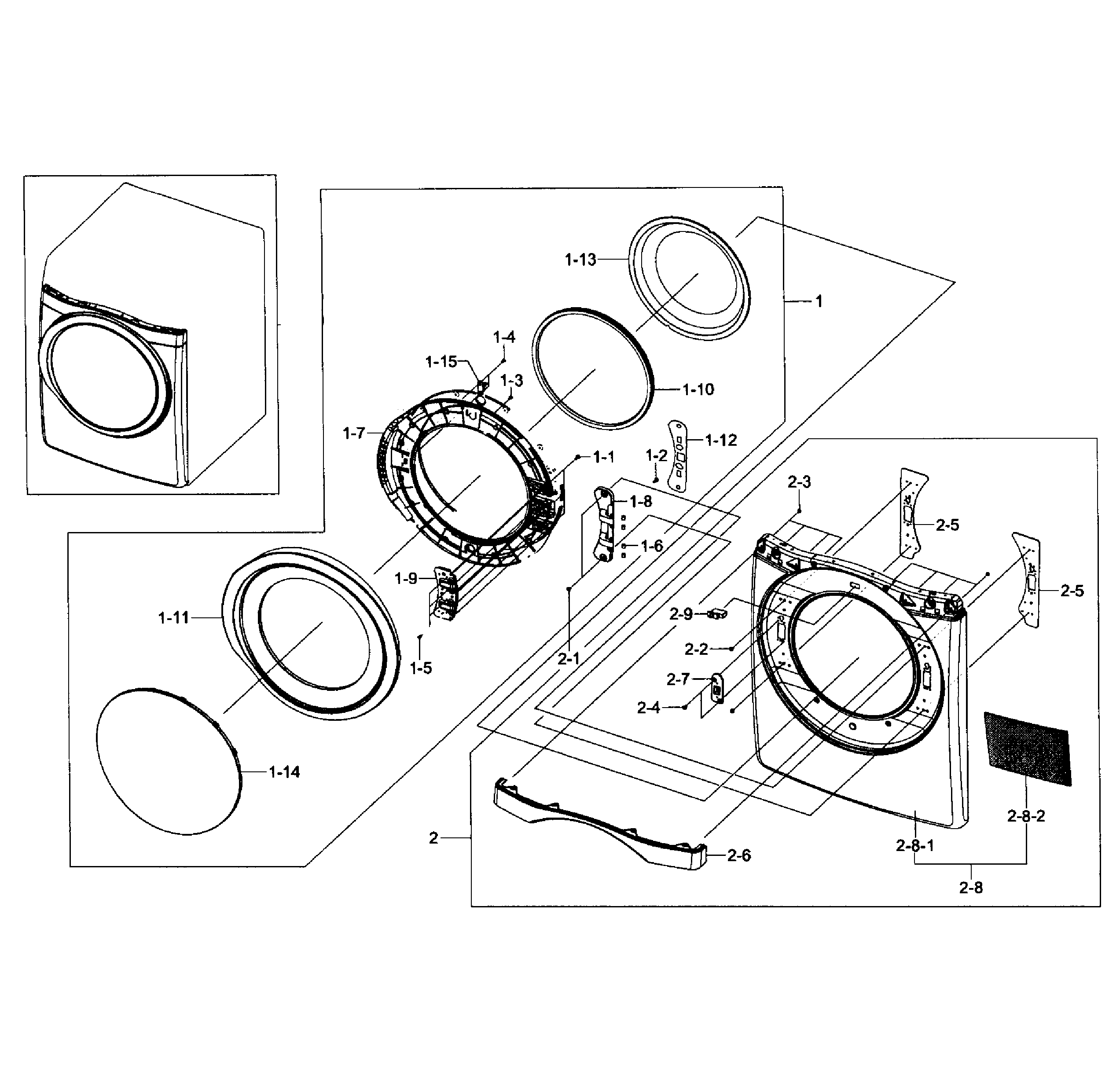 Front/door assy
