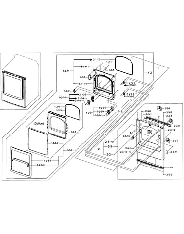 Front/door assy