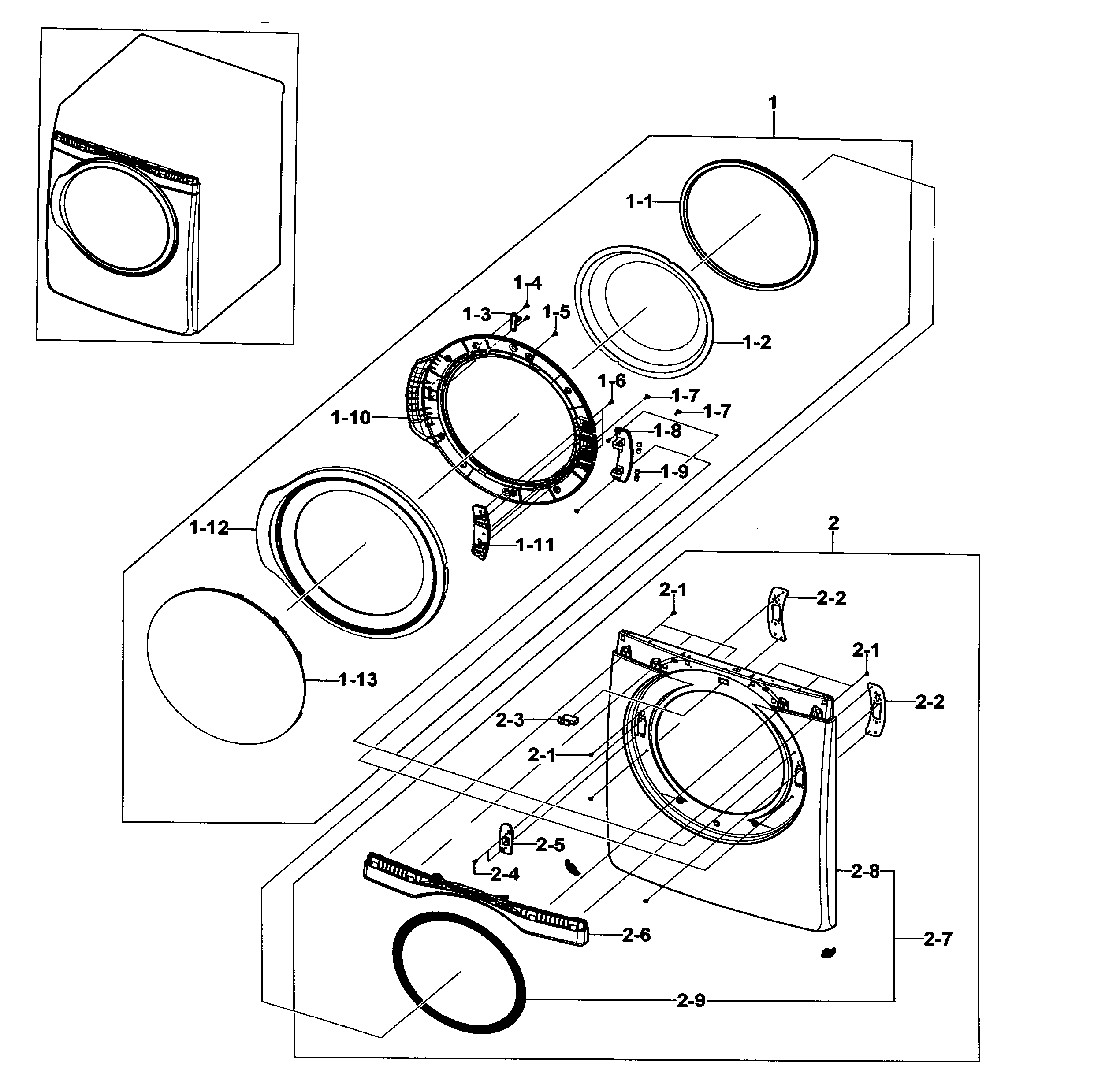 Front/door assy