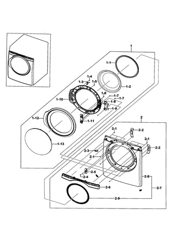 Front/door assy
