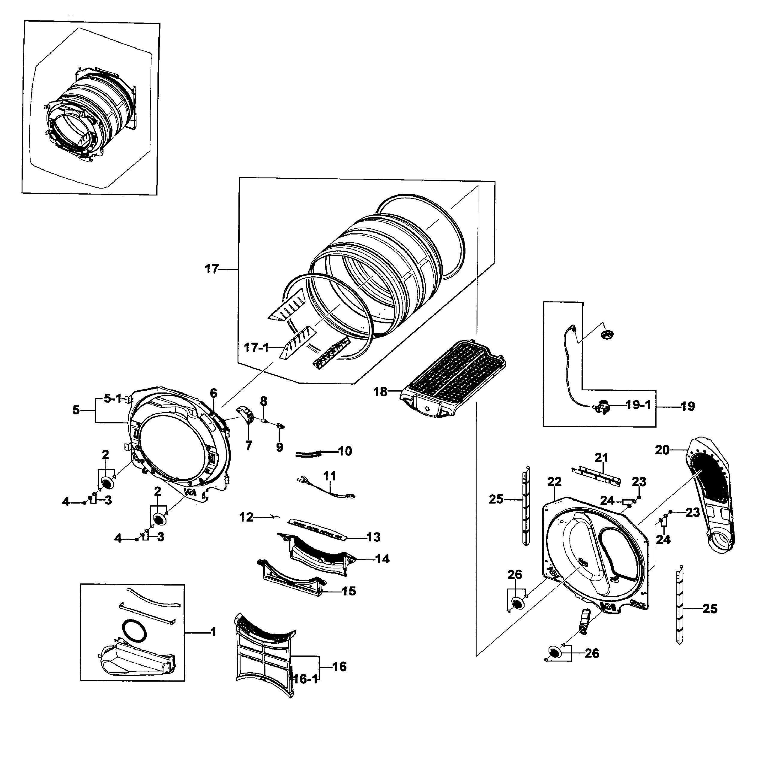 Drum assy