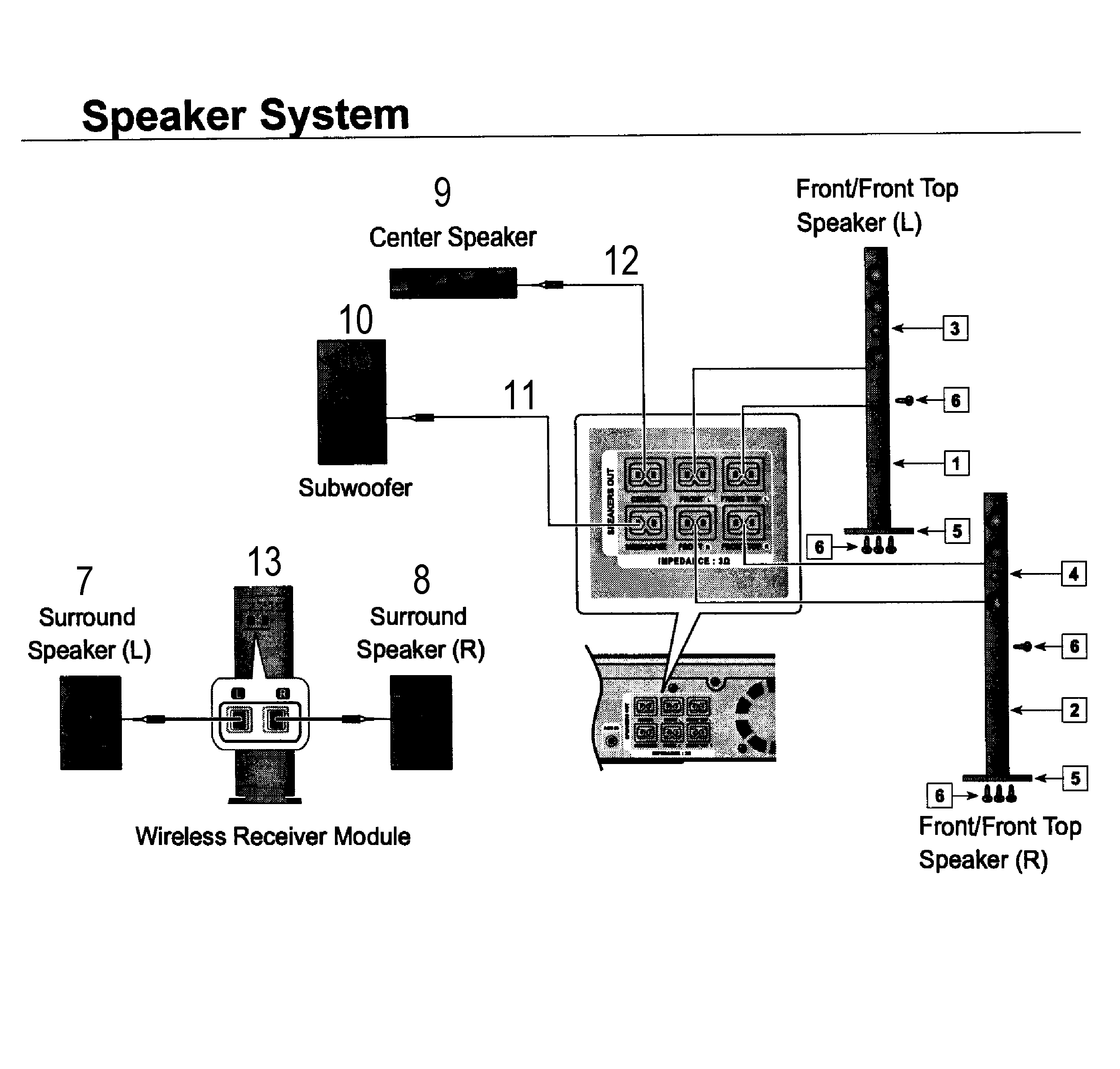 Speaker assy