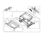 Samsung NX58F5300SS/AA-00 drawer assy diagram