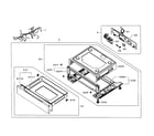 Samsung NX58F5500SS/AA-00 drawer assy diagram