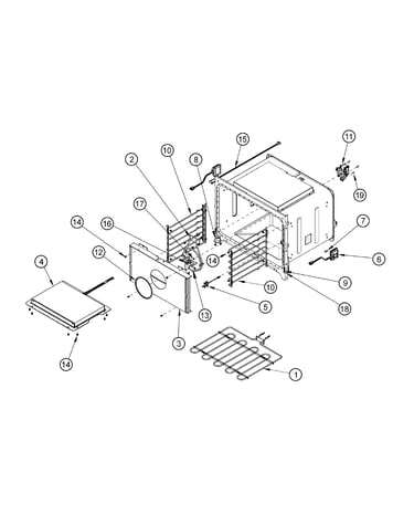 Oven cell parts