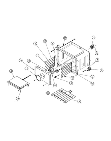 Oven cell parts