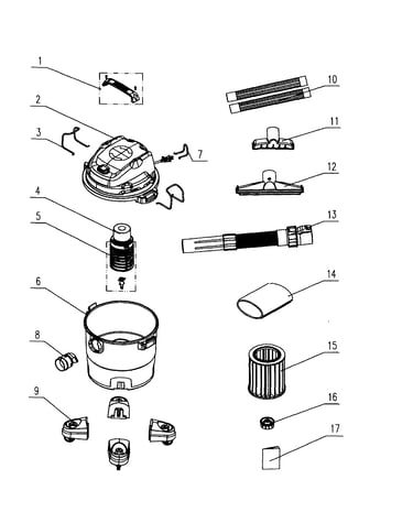 Vacuum assy