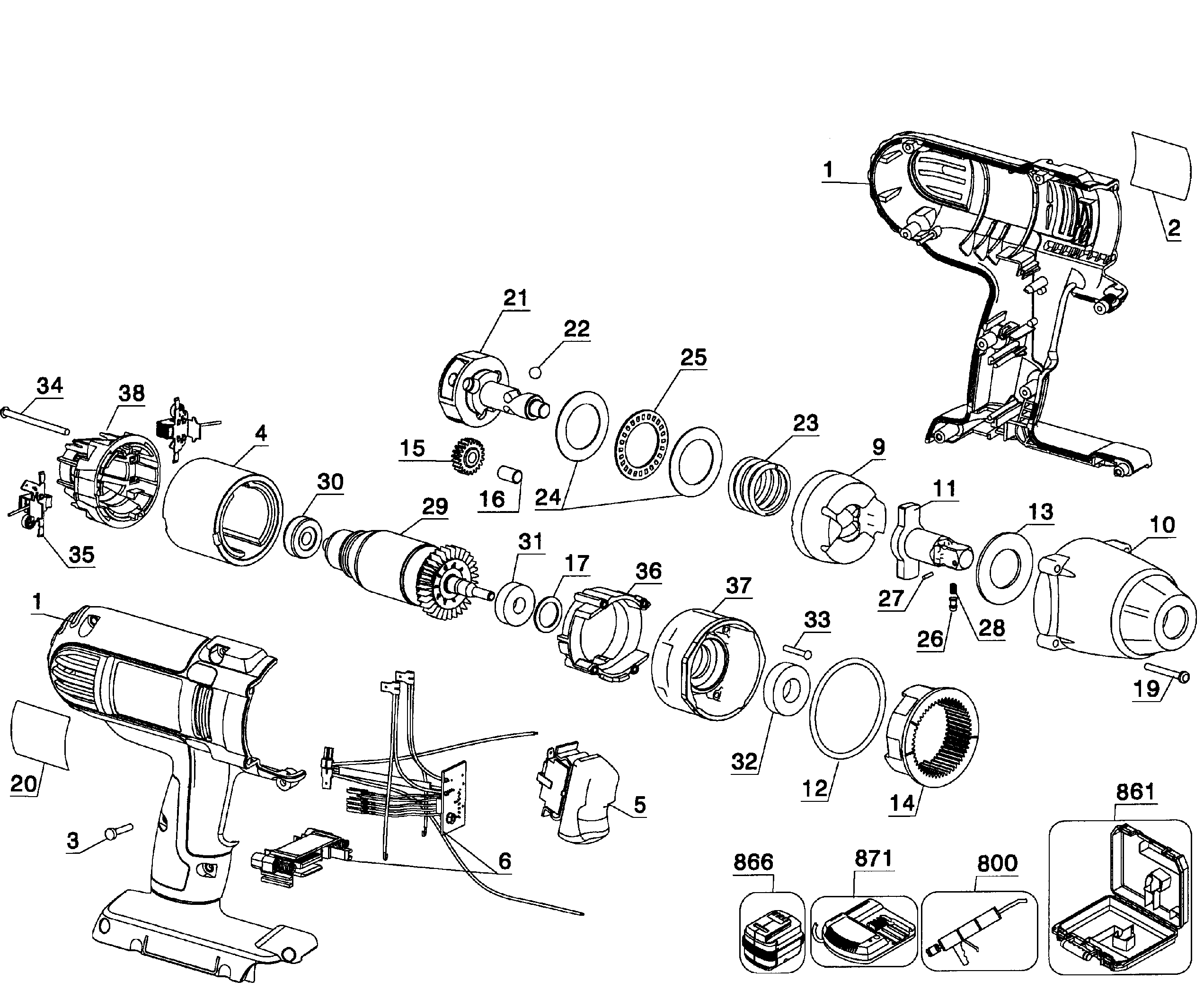 Drill assy