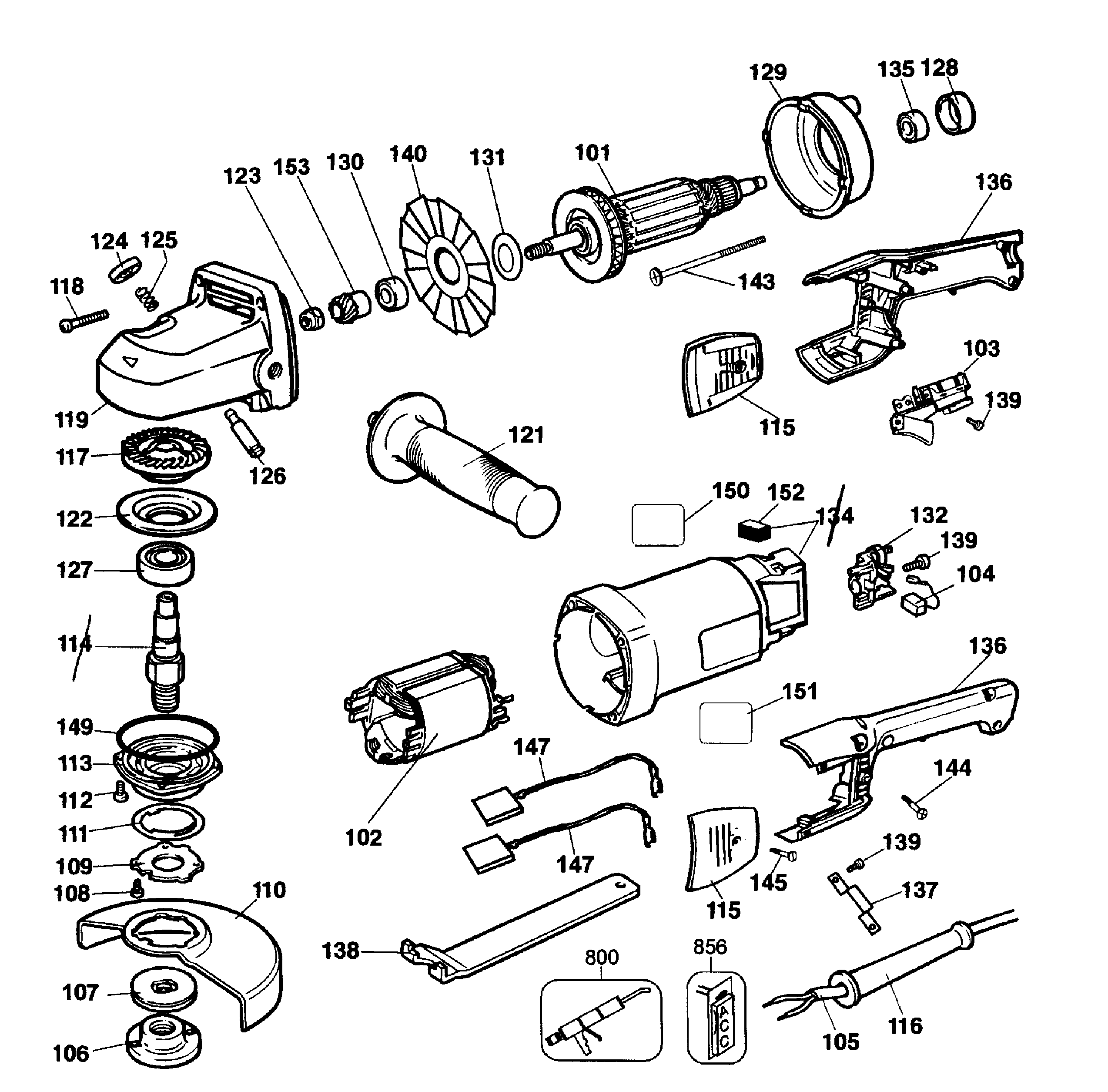 Grinder assy