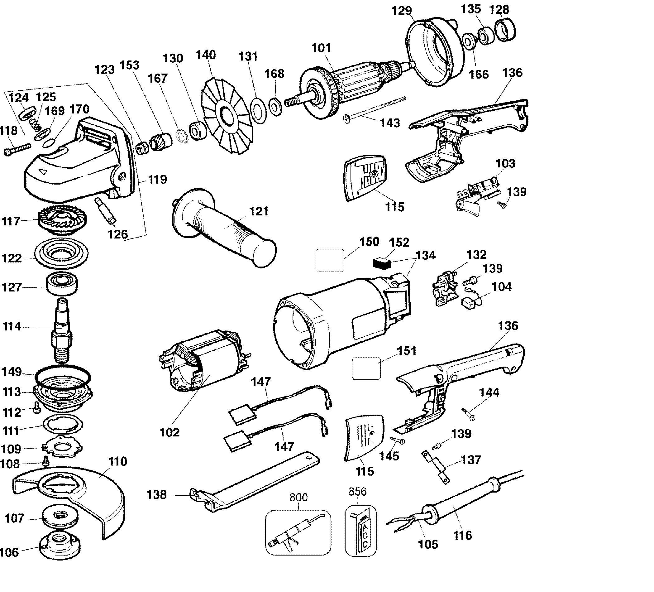 Grinder assy
