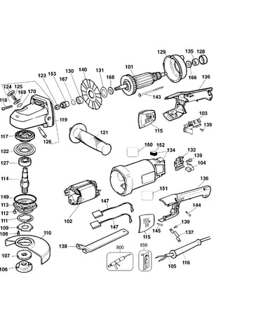 Grinder assy