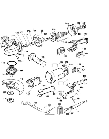 Grinder assy