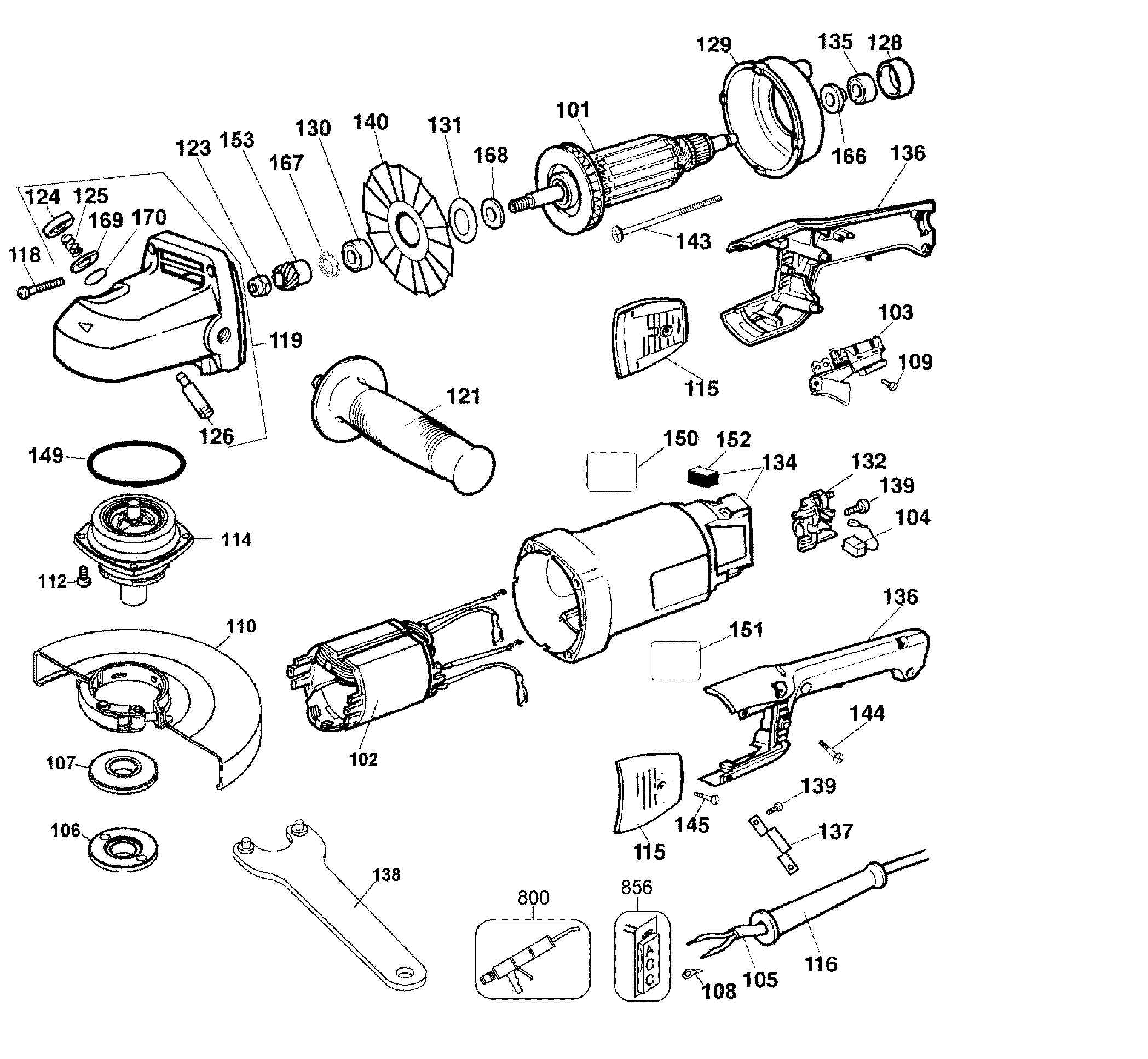 Grinder assy