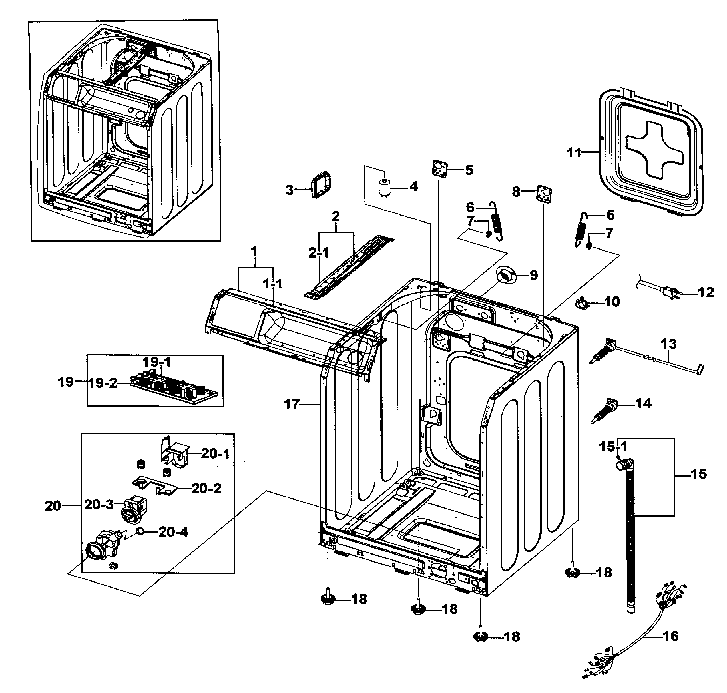 Cabinet assy