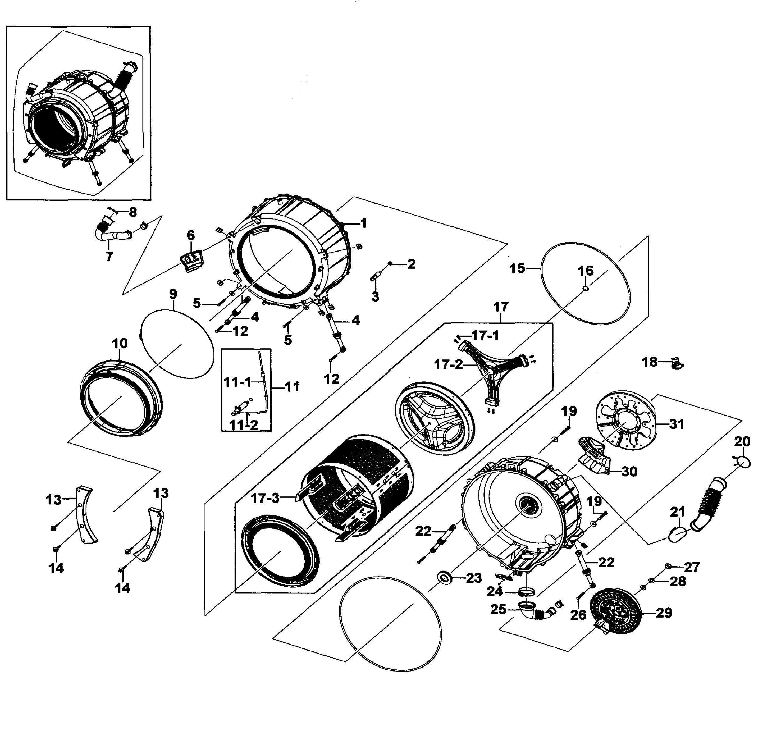 Drum assy