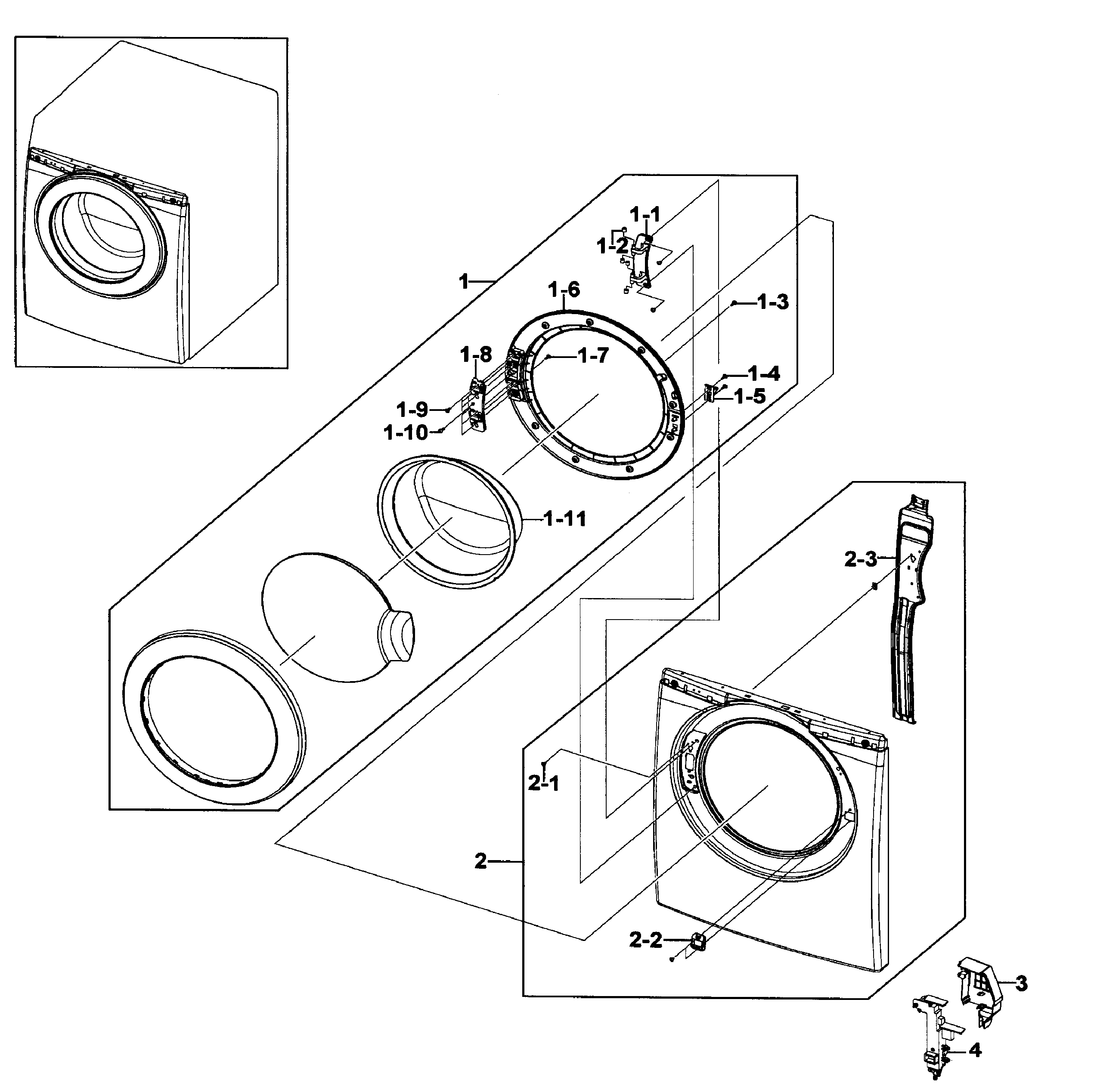 FRONT/DOOR ASSY