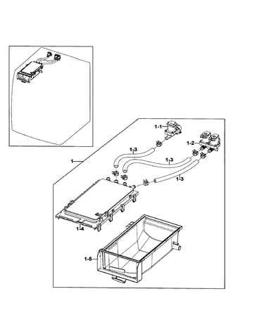 Drawer housing