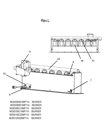 Burner assy