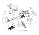 ICP H9MPT050F12A3 furnace assy diagram