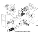 ICP H9MPV050F12A3 furnace assy diagram