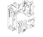Dacor DYF42BIWS00 liner & air flow parts diagram