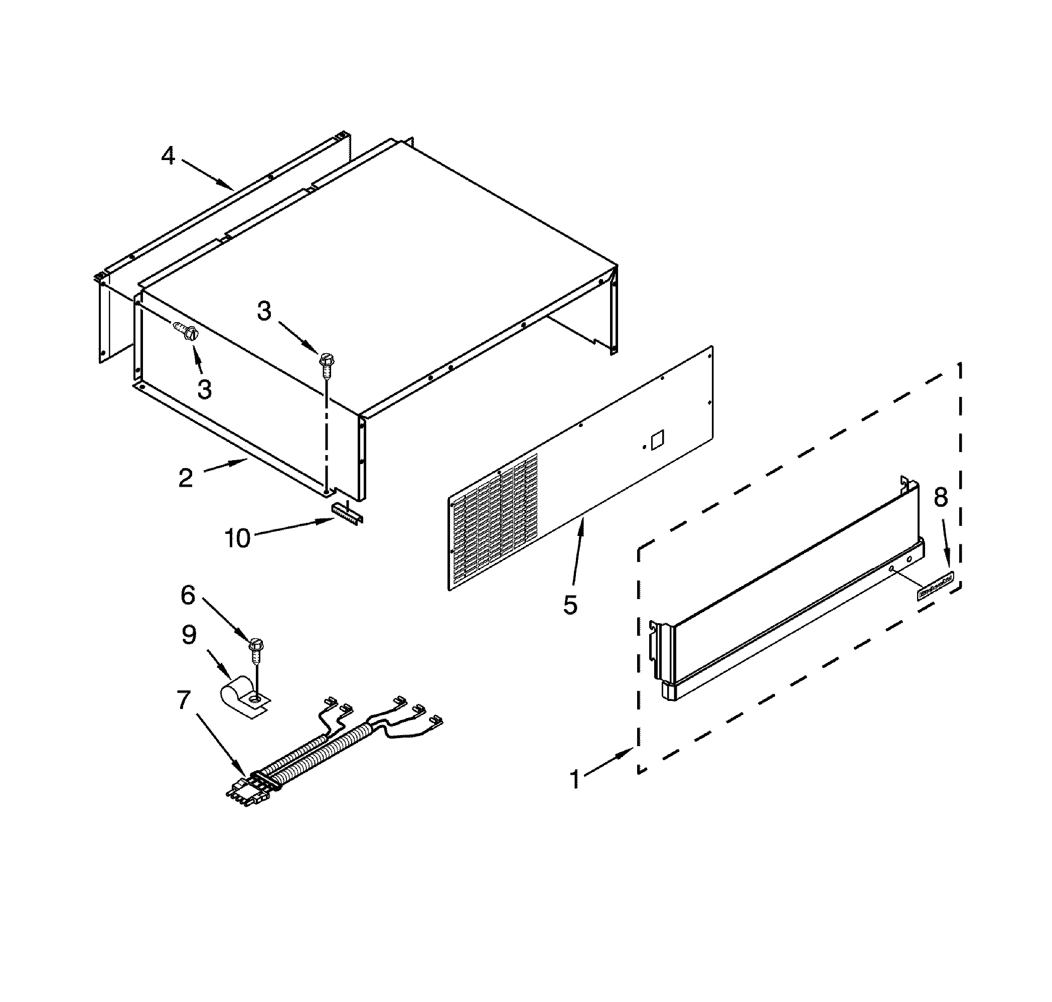 TOP GRILLE & COVER