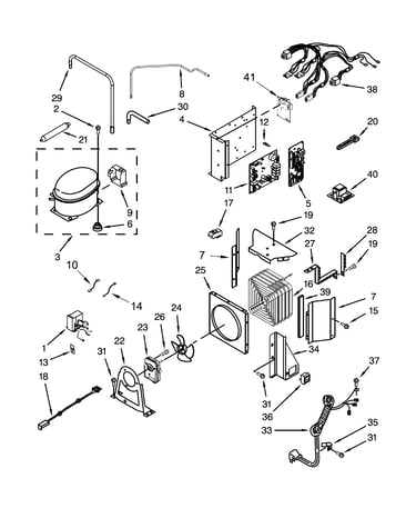 Upper unit parts