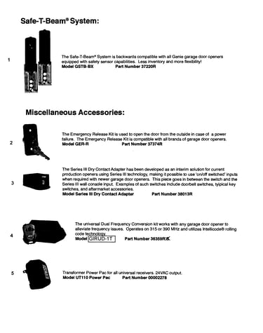 Accessories