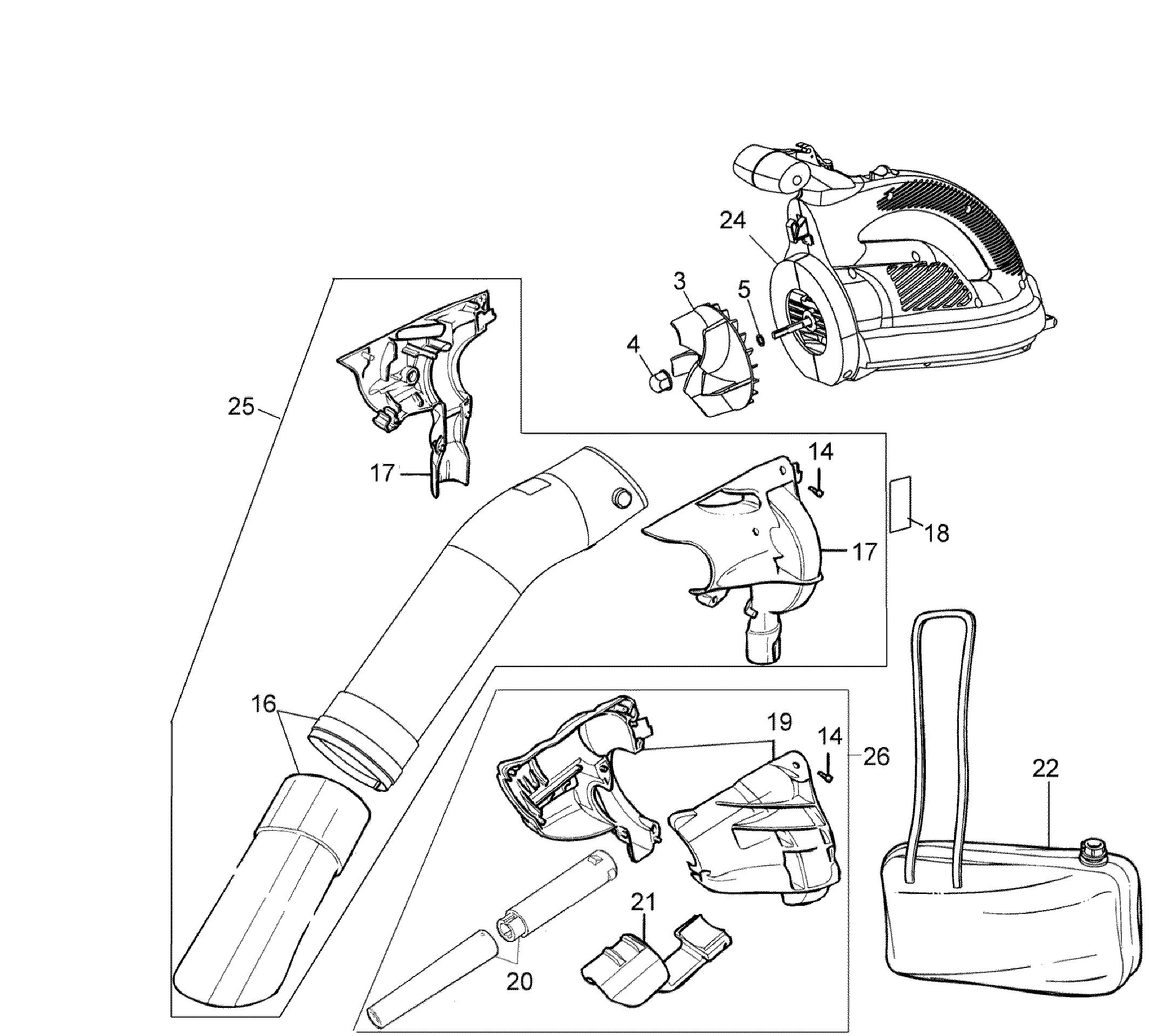 Blower assy