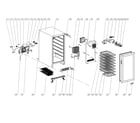 Koldfront BWR300BL cooler assy diagram