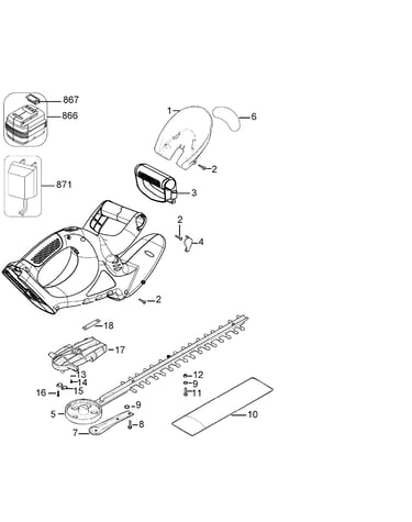 Trimmer assy