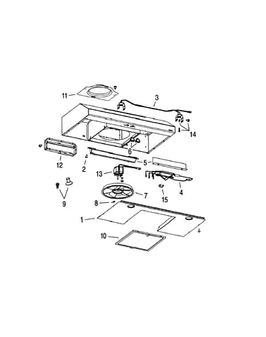 Range hood assy