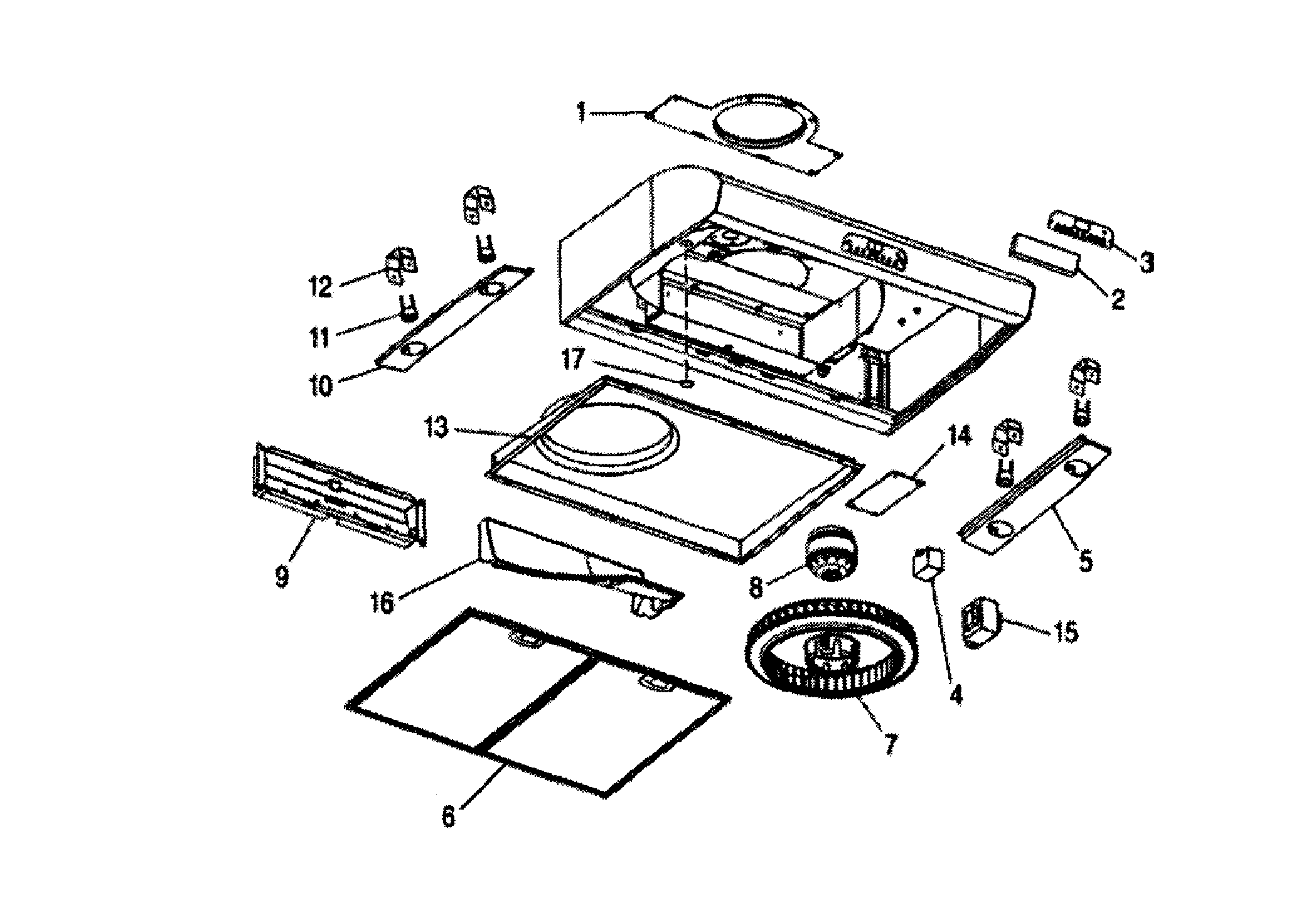 Range hood assy