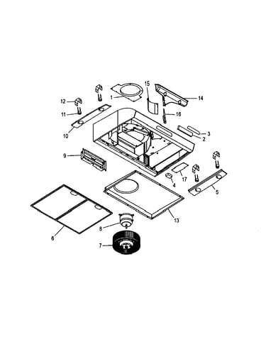 Range hood assy