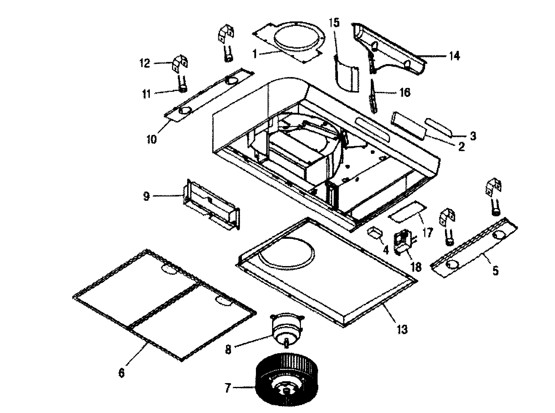 RANGE HOOD ASSY