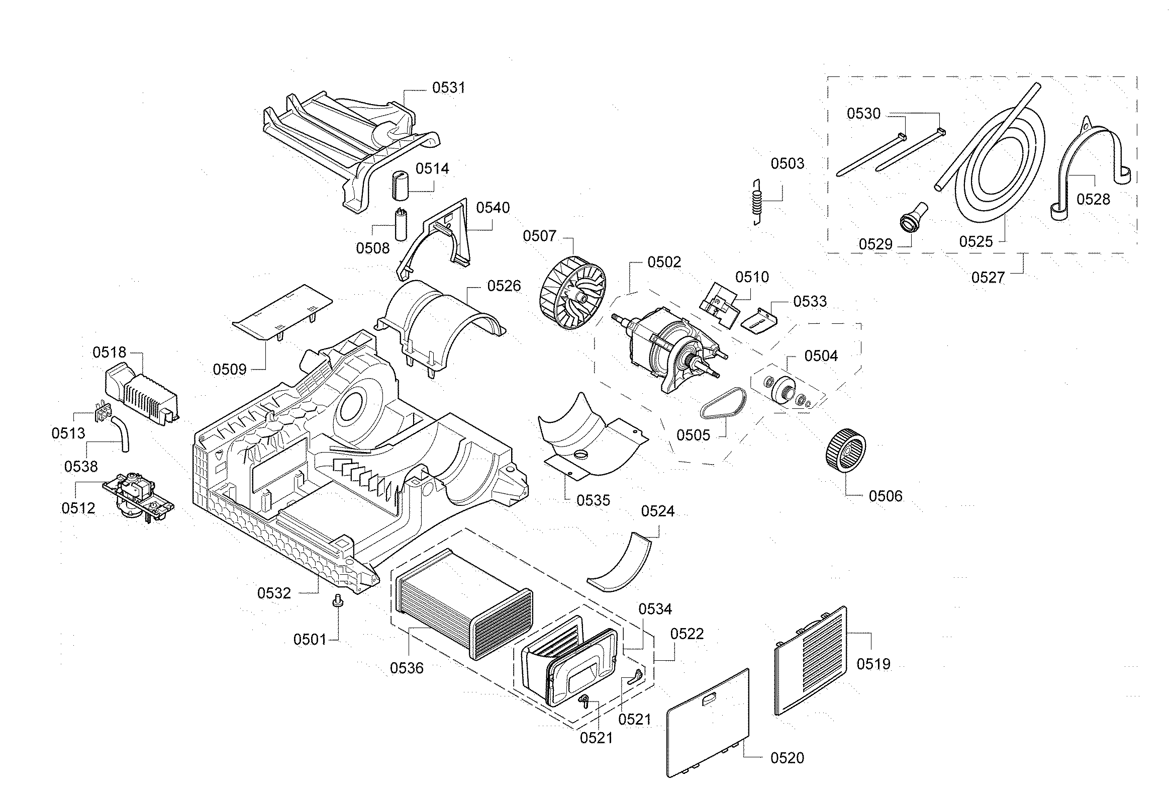 Motor assy