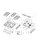 Cook top assy