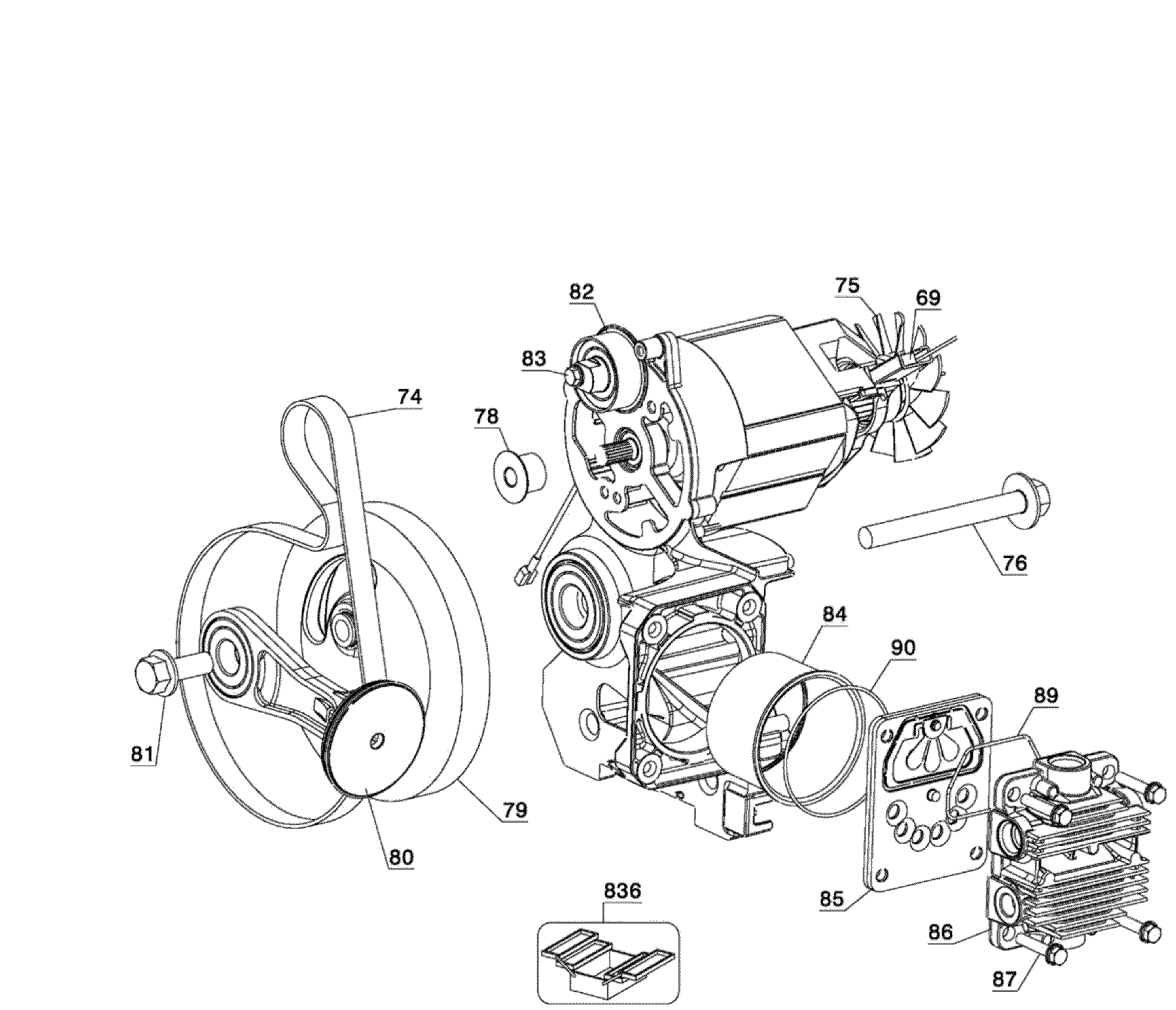 Motor assy