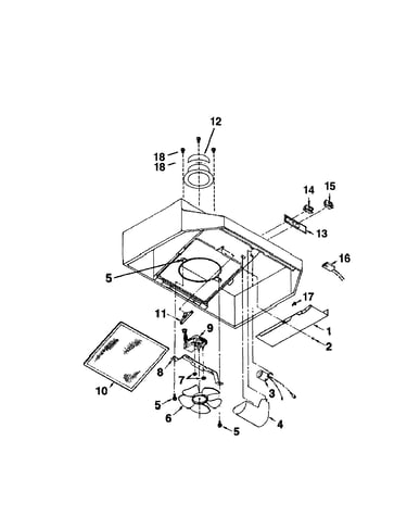 Range hood assy