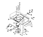 Broan 424202 range hood assy diagram