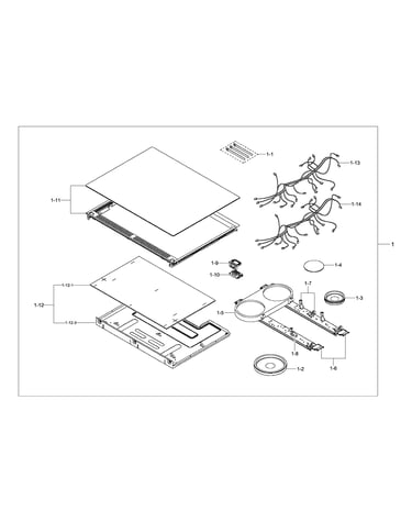 Cooktop assy