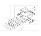 Samsung NE58F9710WS/AA-00 drawer assy diagram