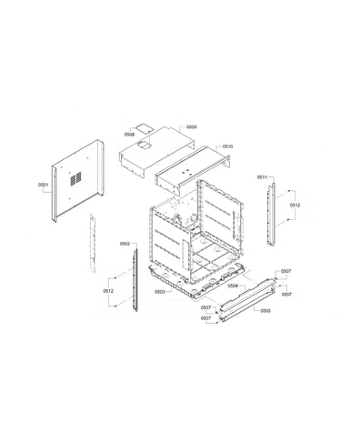 Base & frame assy