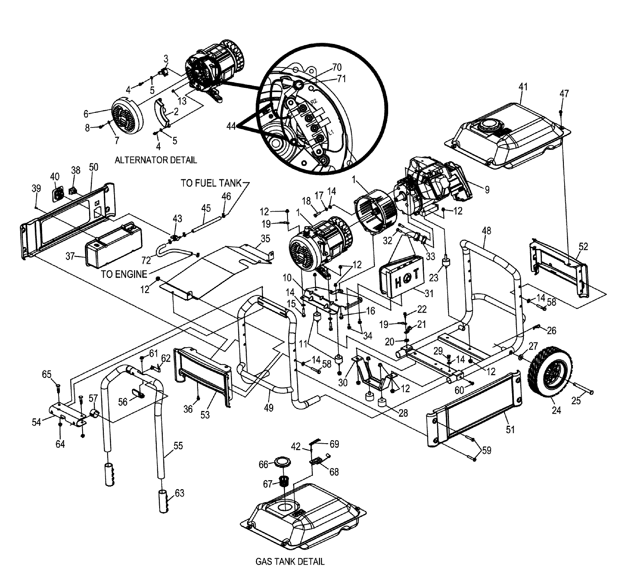 Frame assy