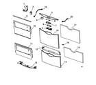 Fisher & Paykel DS603H-88430 front panels/controls diagram