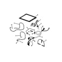 Fisher & Paykel DS603HM-88422 lid/link assy diagram