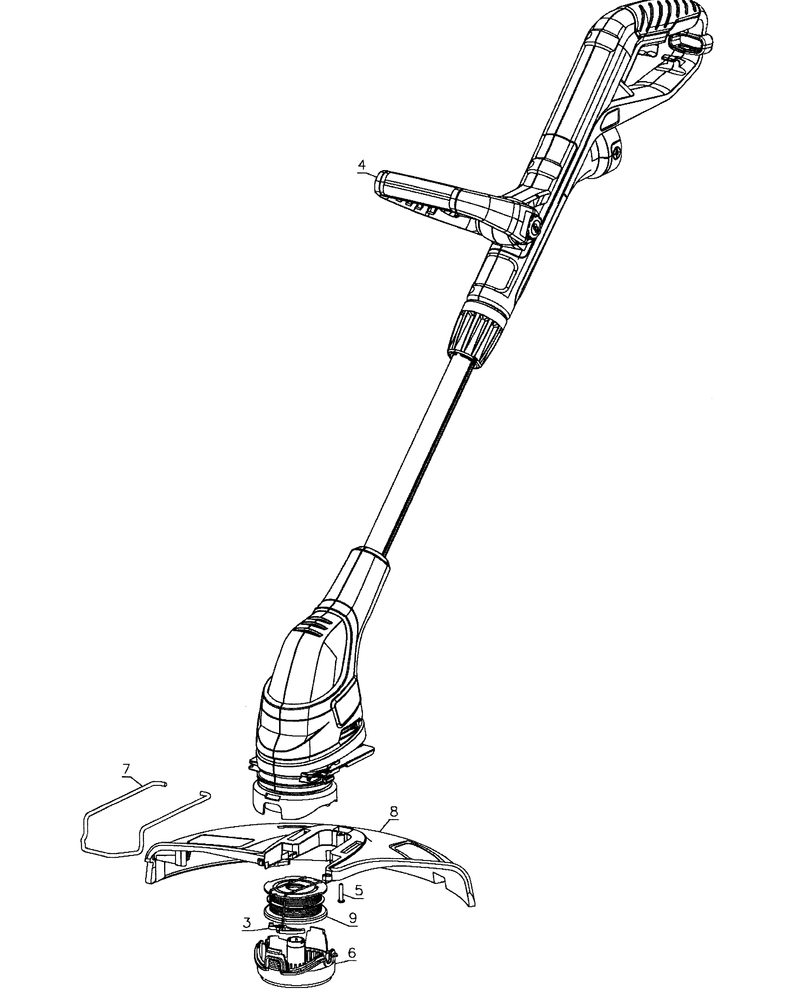 Trimmer assy