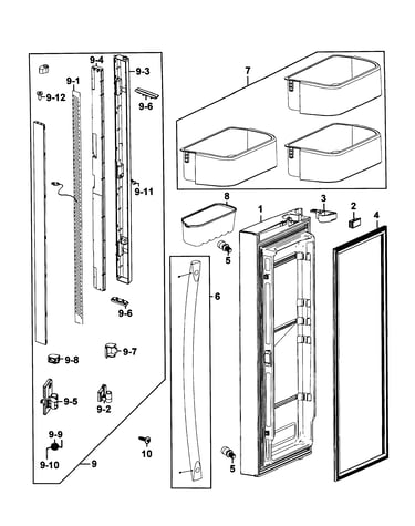 Door left