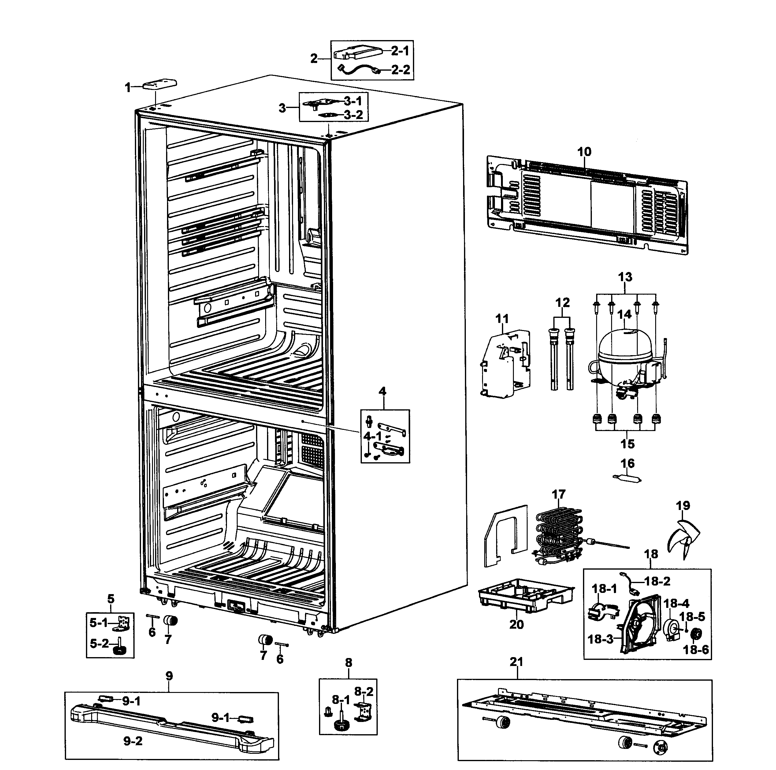 Cabinet assy