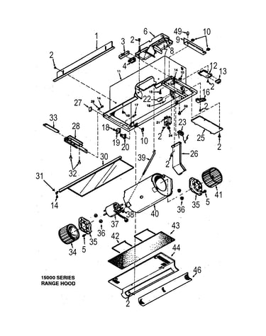 Range hood assy